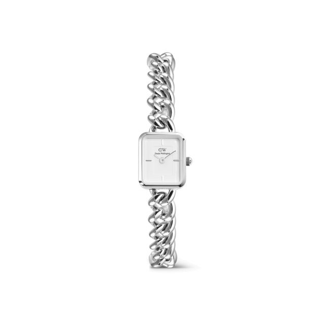 DANIEL WELLINGTON Jolie Chain Silver Stainless Steel Bracelet