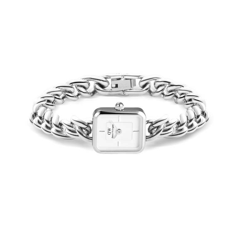 DANIEL WELLINGTON Jolie Chain Silver Stainless Steel Bracelet