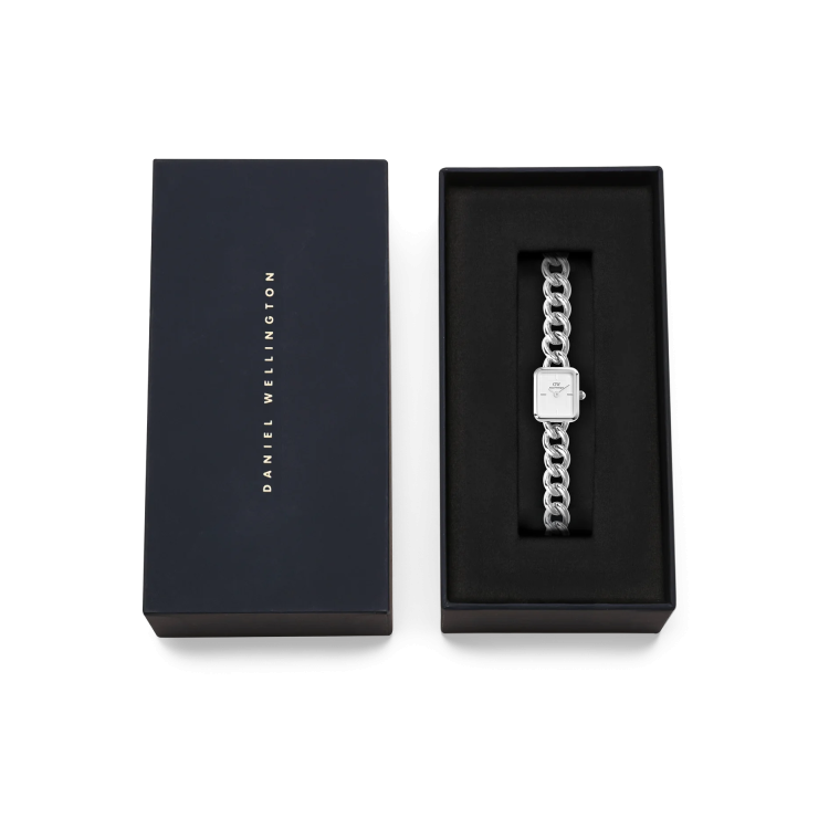 DANIEL WELLINGTON Jolie Chain Silver Stainless Steel Bracelet