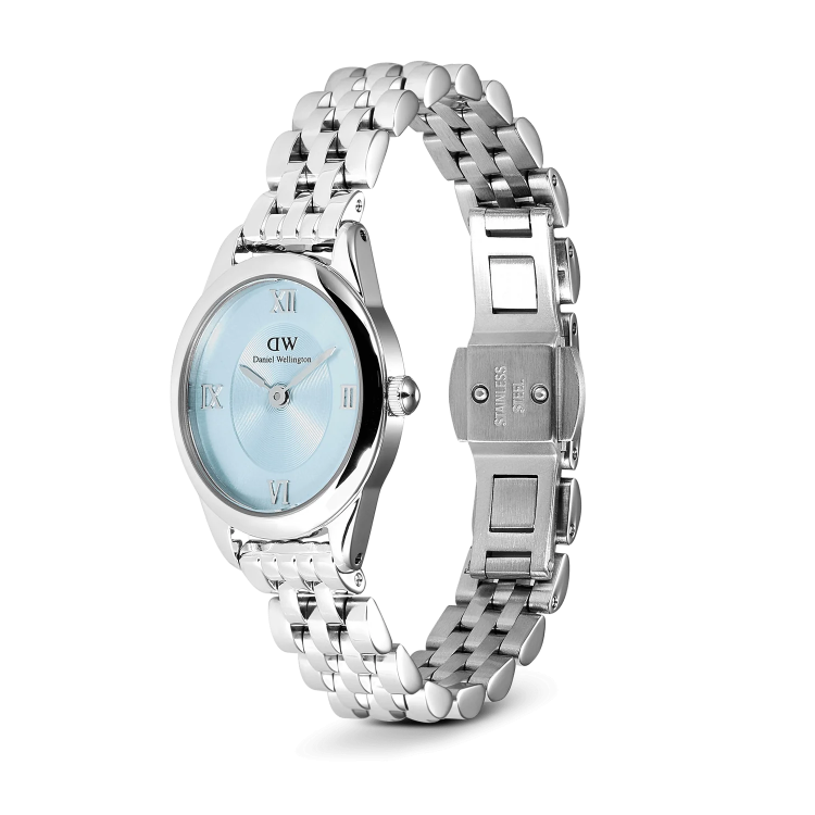 DANIEL WELLINGTON Ophelia Mini Ice Blue Silver Stainless Steel Bracelet