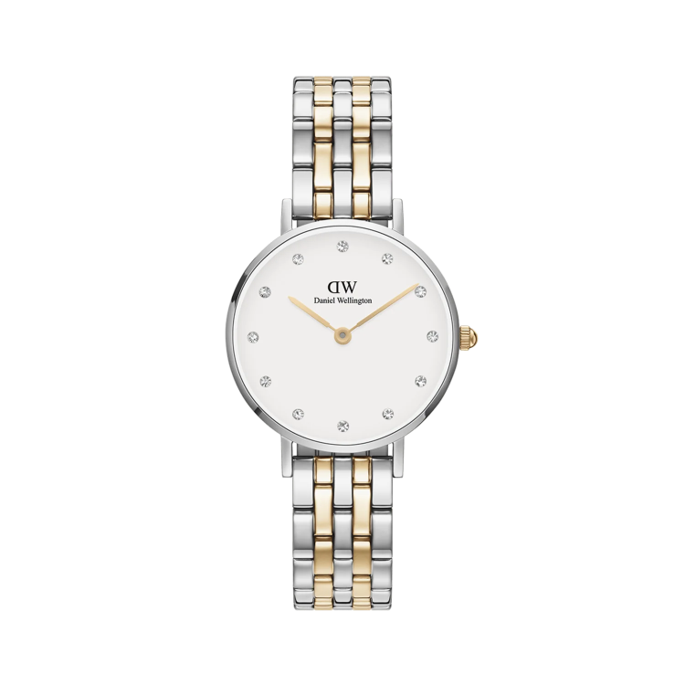 DANIEL WELLINGTON Petite Lumine 5-link Two Tone Stainless Steel Bracelet 