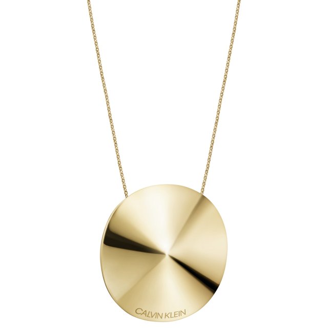 CALVIN KLEIN NECKLACE SPINNER Stainless Steel Gold