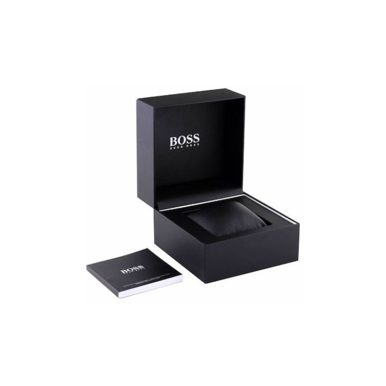 Boss Men’s Peak Chronograph Black Stainless Steel Bracelet