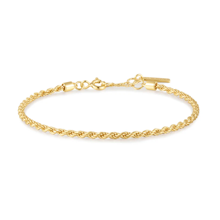ANIA HAIE Gold Rope Twist Bracelet