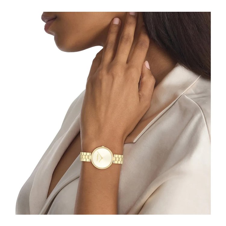 CALVIN KLEIN GLEAM Gold Stainless Steel Bracelet 