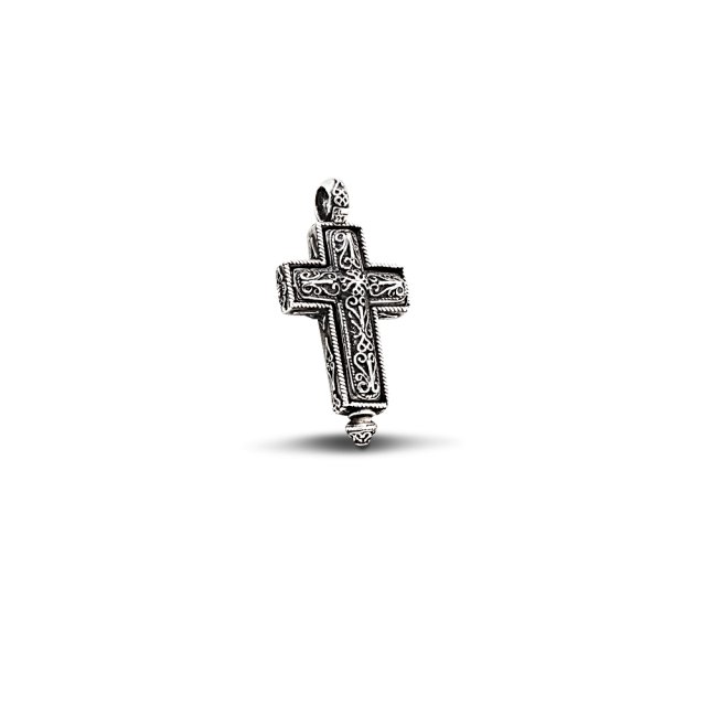 DIMITRIOS EXCLUSIVE ANAX Locket Sterling Silver Cross