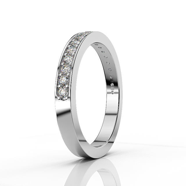 DIAMOND JOOLS Δαχτυλίδι Σειρέ σε Λευκό Χρυσό 18Κ με Διαμάντια
