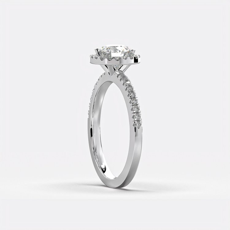 DIAMOND JOOLS Δαχτυλίδι Ροζέτα σε Χρυσό 18Κ με Διαμάντια