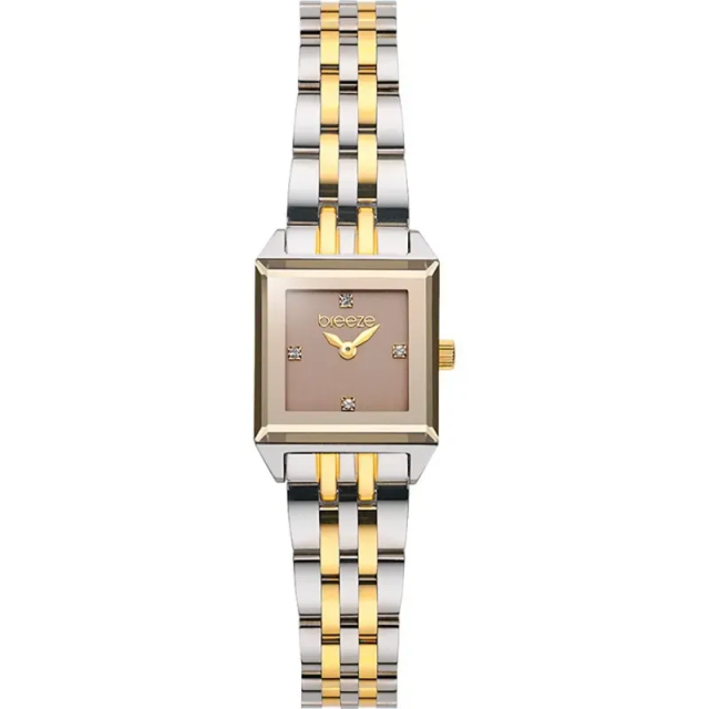 BREEZE IMPRESS Two Tone Stainless Steel Bracelet