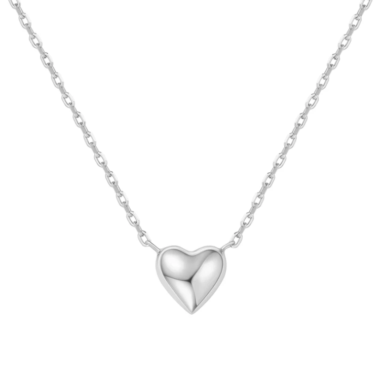 ANIA HAIE Silver Sweetheart Necklace
