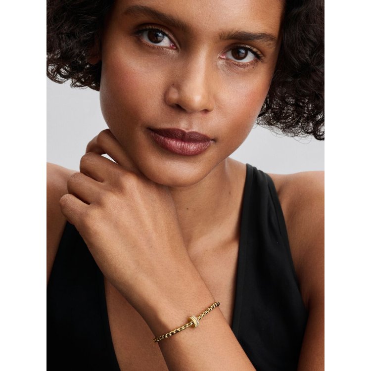 PANDORA ΜΟΜΕΝΤS Σύμβολο-κλιπ με Ραβδώσεις