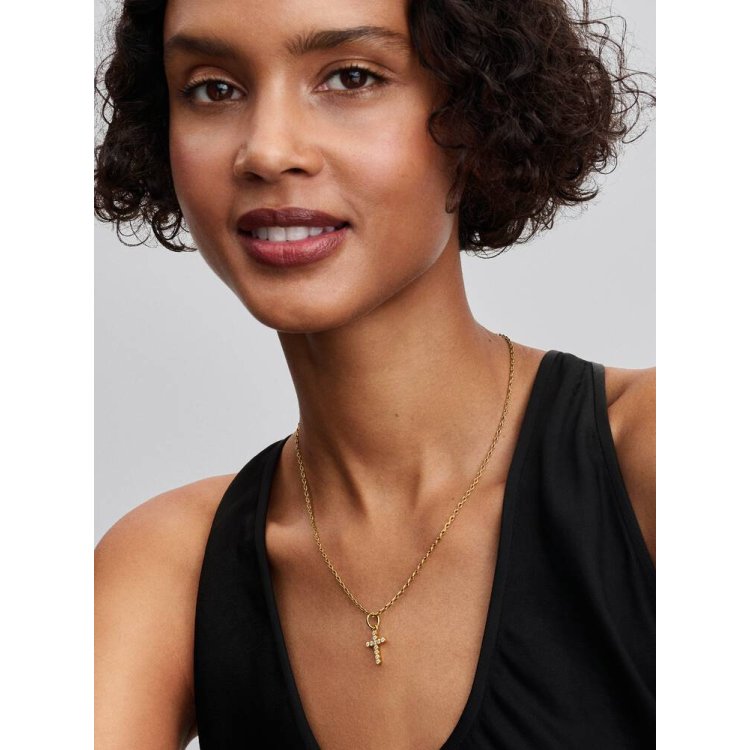 PANDORA ΜΕ / ΜΟΜΕΝΤS Κρεμαστό Σύμβολο σε Σχήμα Σταυρού