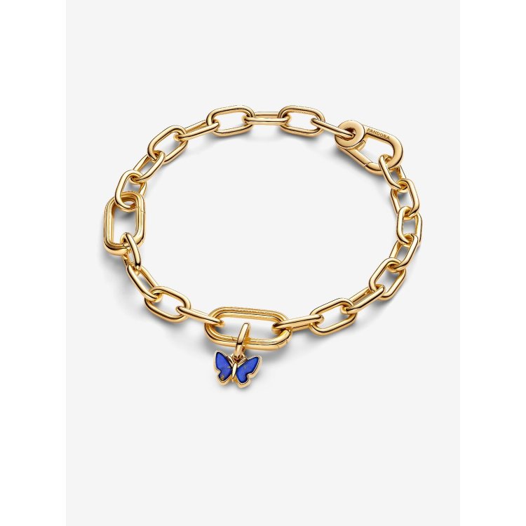 PANDORA ME / MOMENTS Μπλε Μίνι Κρεμαστό Σύμβολο με Πεταλούδα