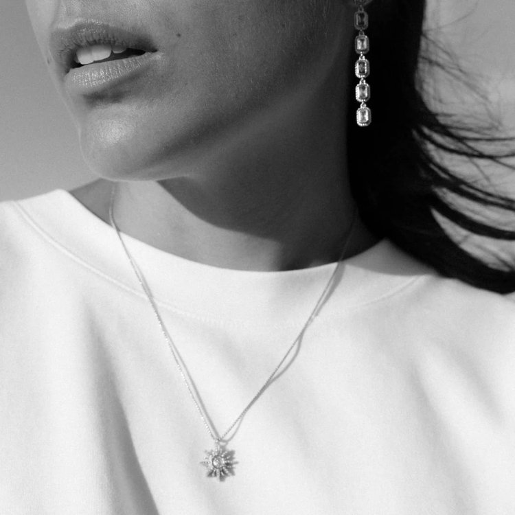 24KAE Earring with Colored Stones