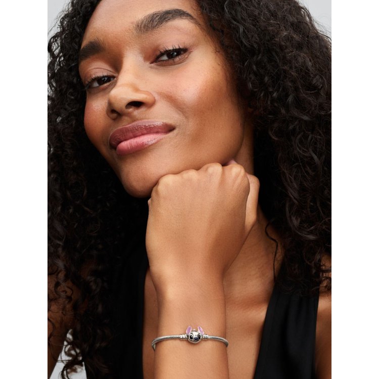 PANDORA x DISNEY Βραχιόλι με τον Stitch της Disney και Αλυσίδα-Φίδι