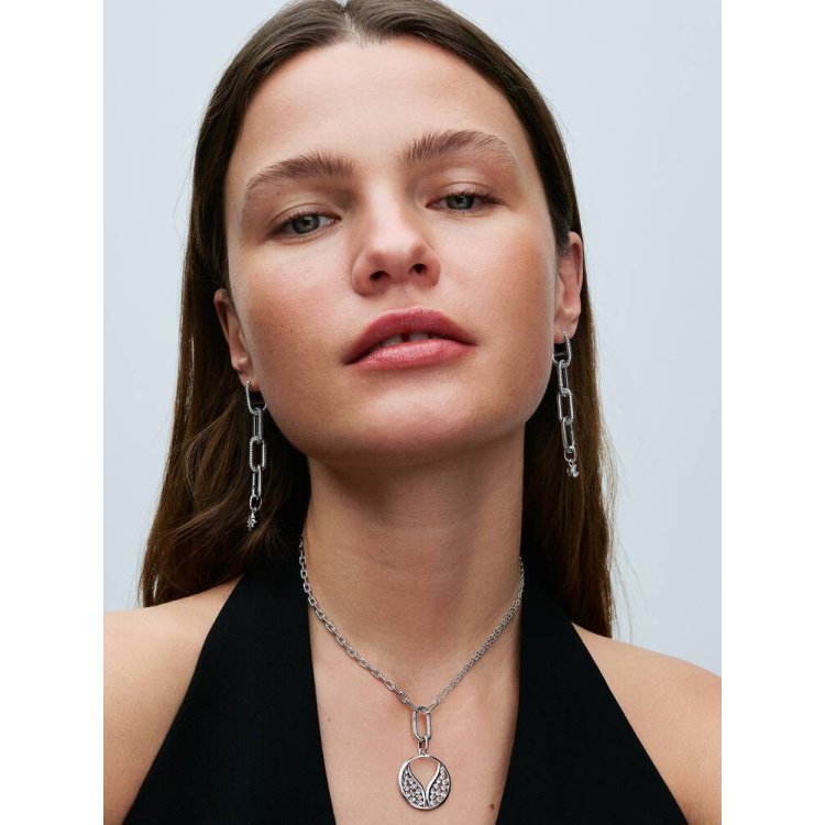 PANDORA ME / MOMENTS Αστραφτερό Μίνι Κρεμαστό Σύμβολο Φεγγάρι