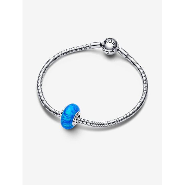 PANDORA MOMENTS Σύμβολο με Σκούρο Μπλε Οπάλιο