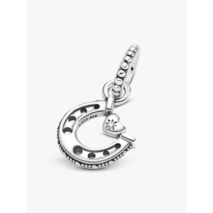 PANDORA ΜΟΜΕΝΤS Κρεμαστό Σύμβολο Καλής Τύχης με Πέταλο