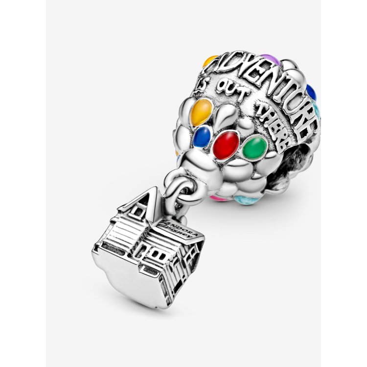 PANDORA DISNEY Σύμβολο με Σπίτι και Μπαλόνια από το «Up» των Disney Pixar