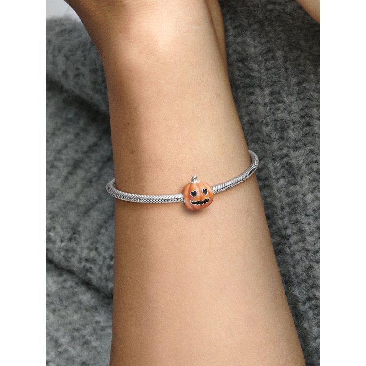 PANDORA ΜΟΜΕΝΤS Σύμβολο Κολοκύθα Halloween που Φωσφορίζει στο Σκοτάδι