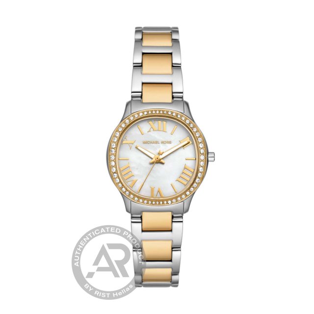 MICHAEL KORS SAGE Two Tone Stainless Steel Bracelet 