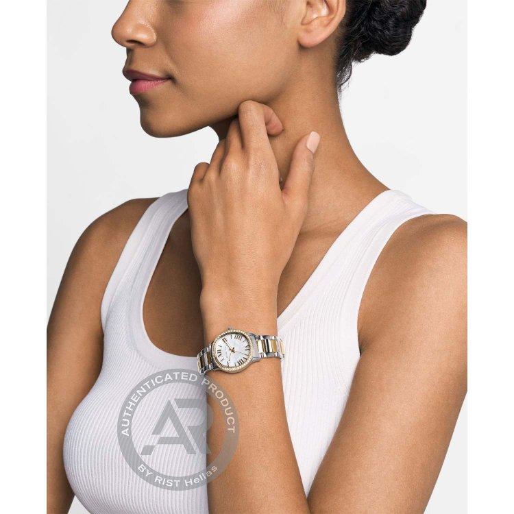 MICHAEL KORS SAGE Two Tone Stainless Steel Bracelet 