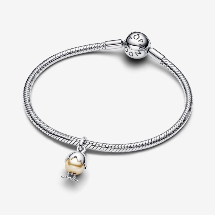 PANDORA MOMENTS Κρεμαστό Σύμβολο σε Σχήμα Πασχαλινού Αυγού