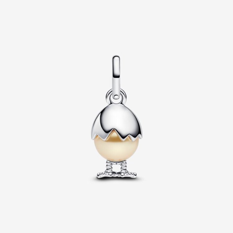 PANDORA MOMENTS Κρεμαστό Σύμβολο σε Σχήμα Πασχαλινού Αυγού