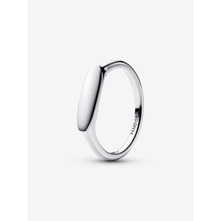 PANDORA ΜΟΜΕNTS Δαχτυλίδι με Ορθογώνιο Τμήμα με Δυνατότητα Χάραξης