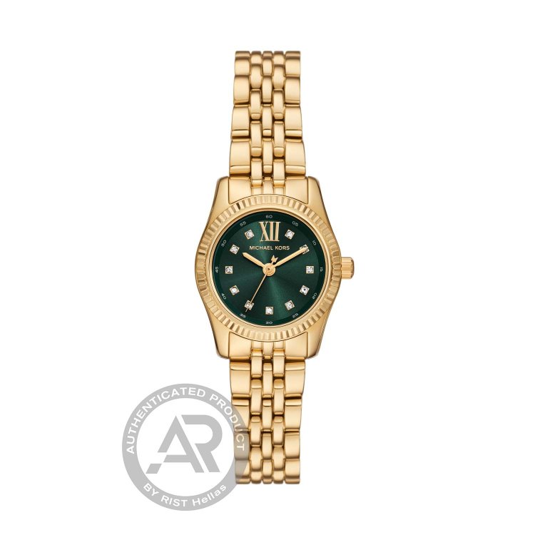 MICHAEL KORS PETITE LEXINGTON Gold Stainless Steel Bracelet 