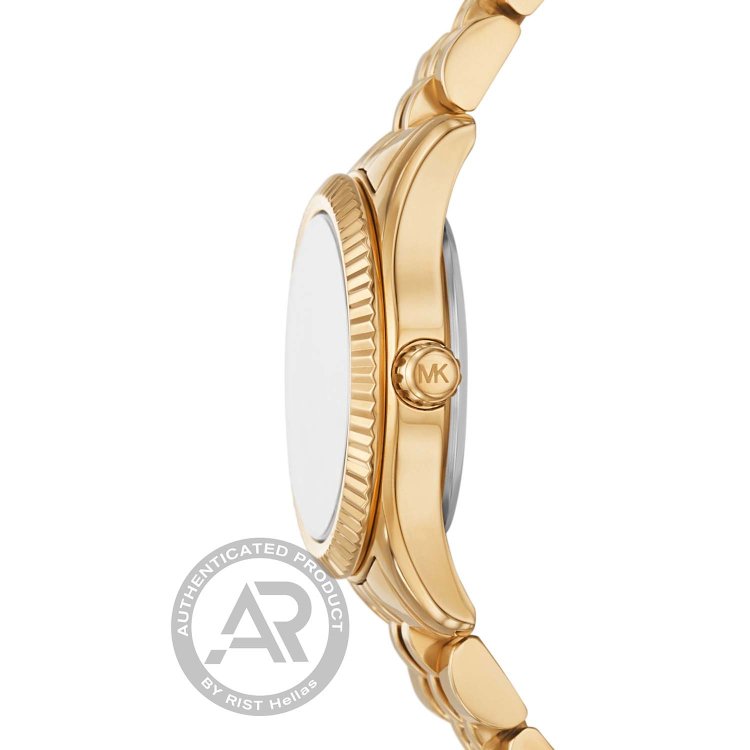 MICHAEL KORS PETITE LEXINGTON Gold Stainless Steel Bracelet 