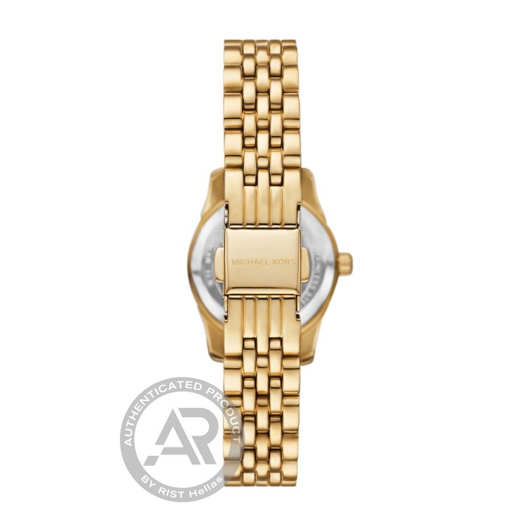 MICHAEL KORS PETITE LEXINGTON Gold Stainless Steel Bracelet 