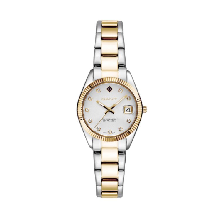 GANT SUSSEX MINI STONES Two Tone Stainless Steel Bracelet