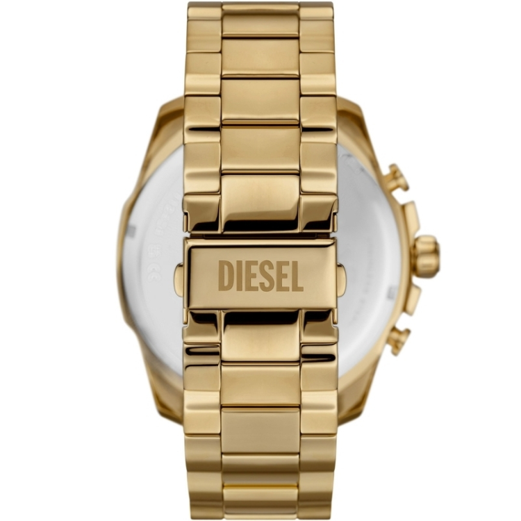 DIESEL Mega Chief Gold Stainless Steel Bracelet