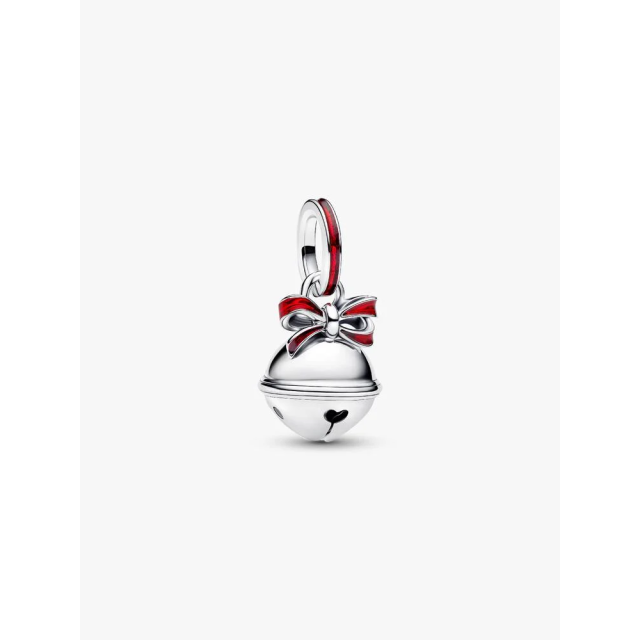 PANDORA MOMENTS Holiday Bell Dangle Charm