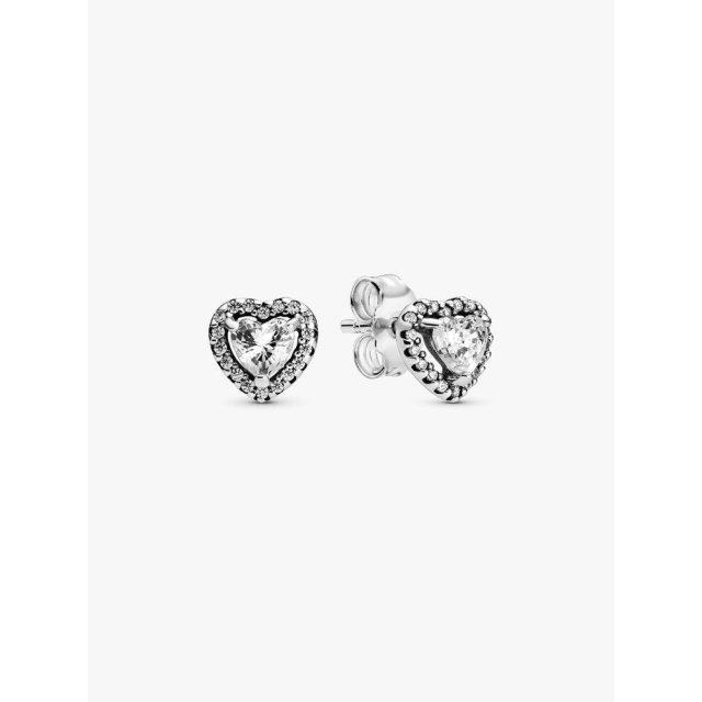 PANDORA ΤΙΜΕLESS Elevated Heart Stud Earrings