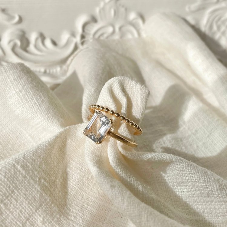 24KAE Sisterhood Inge Solitaire Ring