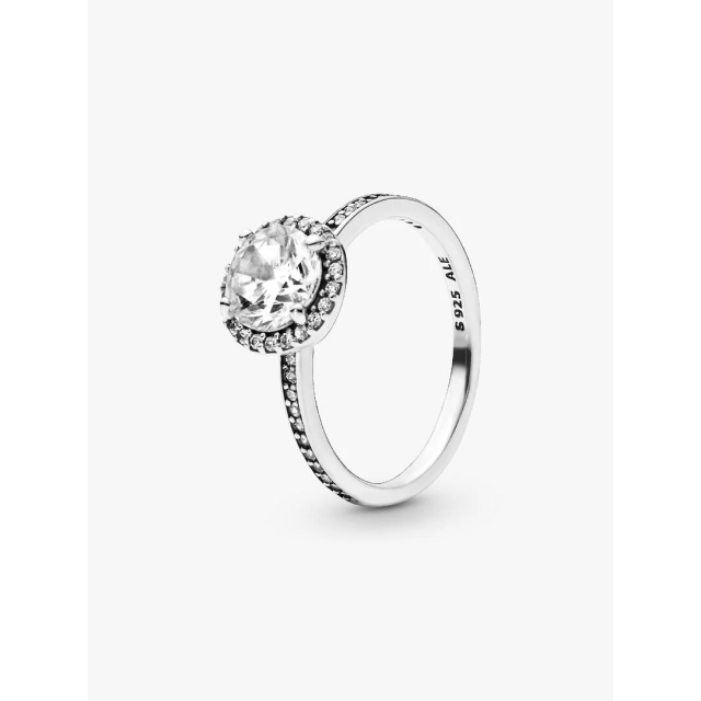 PANDORA TIMELESS Round Sparkle Halo Ring