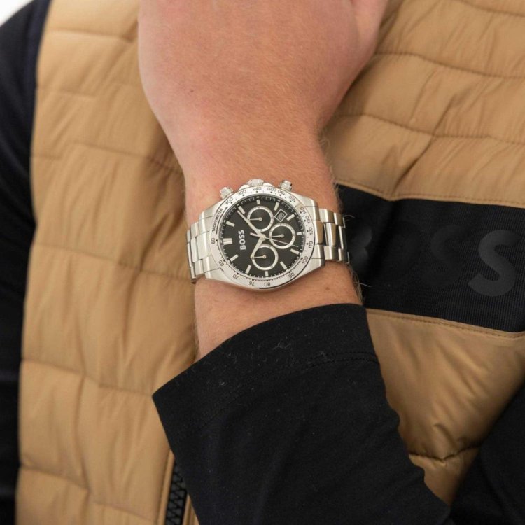 BOSS Hero Stainless Steel Bracelet