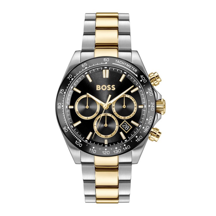 BOSS Hero Two Tone Stainless Steel Bracelet