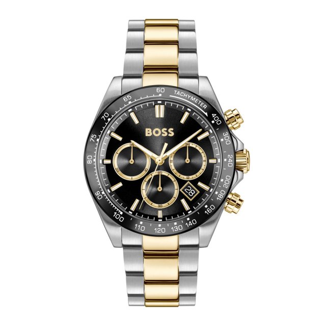 BOSS Hero Two Tone Stainless Steel Bracelet