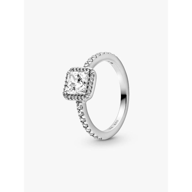 PANDORA ΤΙΜΕLESS Square Sparkle Halo Ring