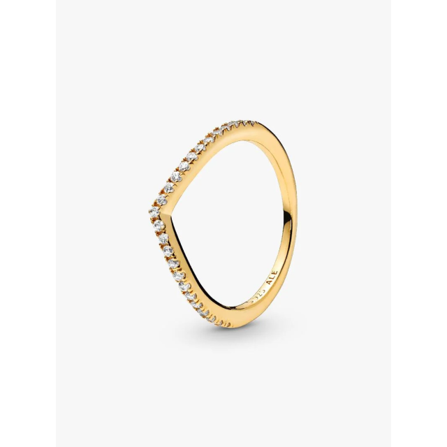 PANDORA TIMELESS Sparkling Wishbone Ring