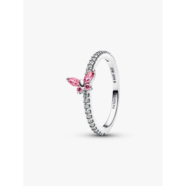 PANDORA MOMENTS Sparkling Butterfly Ring