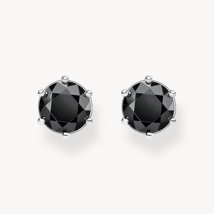 THOMAS SABO Ear Studs Black Stone 