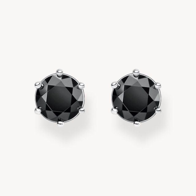 THOMAS SABO Ear Studs Black Stone 