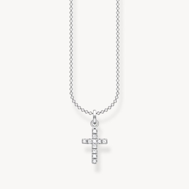 THOMAS SABO Necklace Cross Pave 