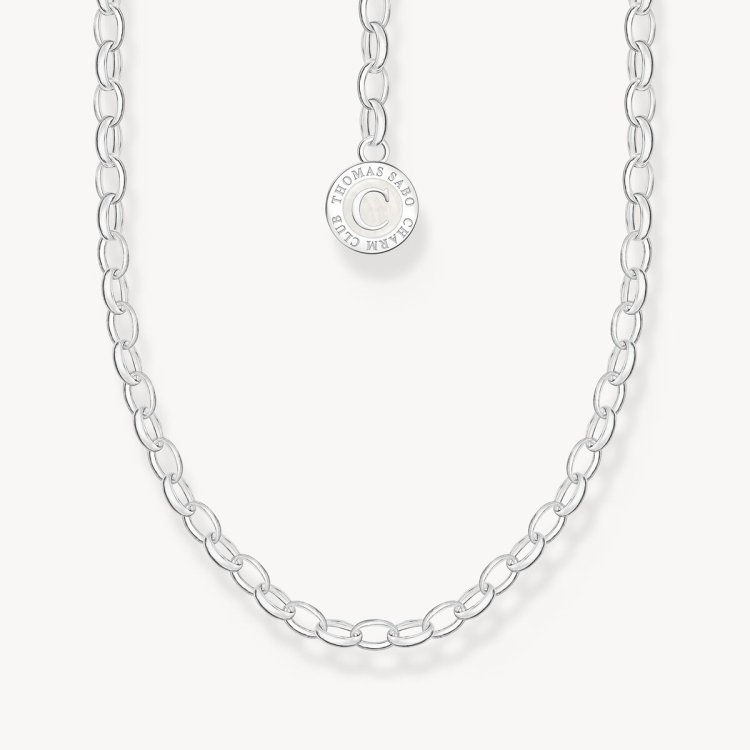 THOMAS SABO Charm Necklace with Coin Silver