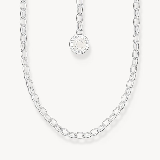 THOMAS SABO Charm Necklace with Coin Silver