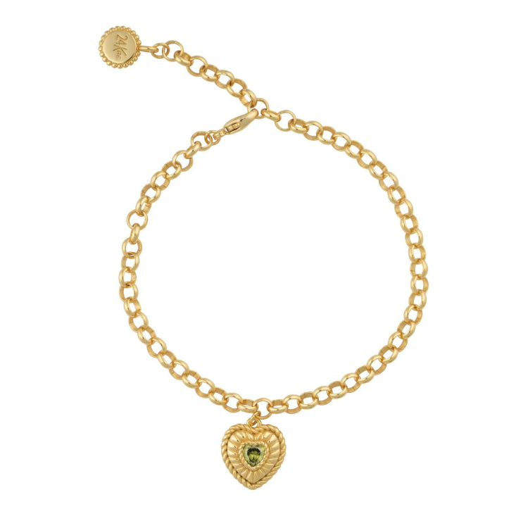 24KAE Amour Bracelet with Zircon 